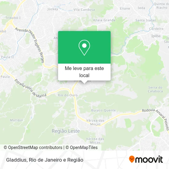 Gladdius mapa