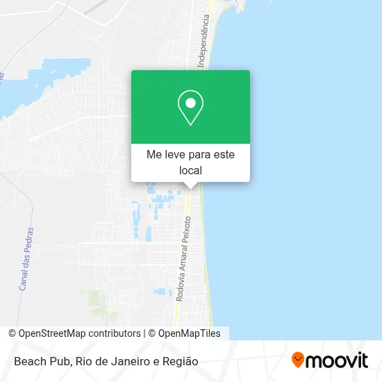 Beach Pub mapa