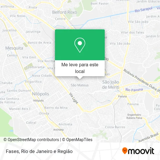 Fases mapa