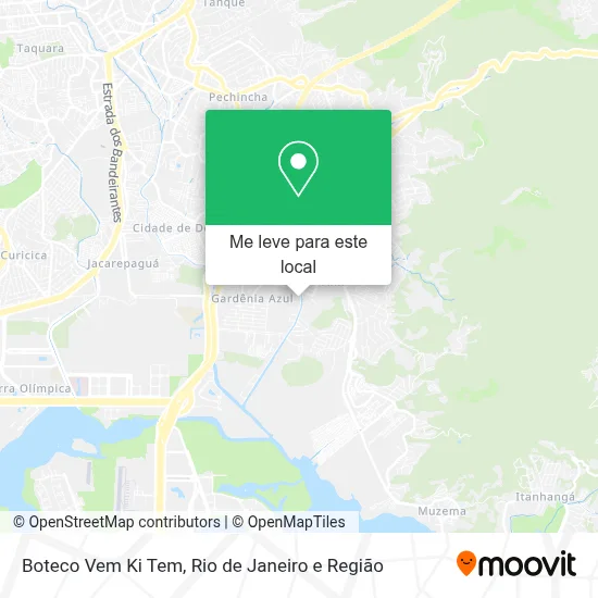 Boteco Vem Ki Tem mapa