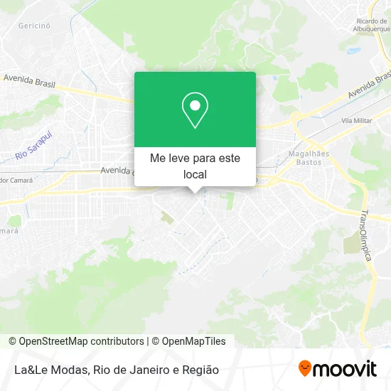 La&Le Modas mapa