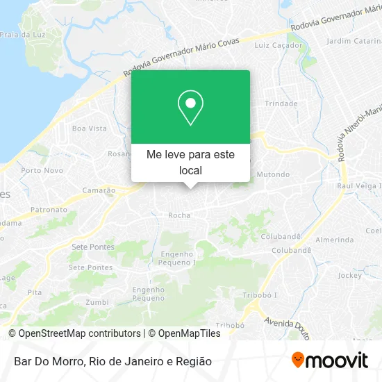 Bar Do Morro mapa