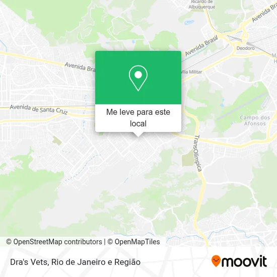 Dra's Vets mapa