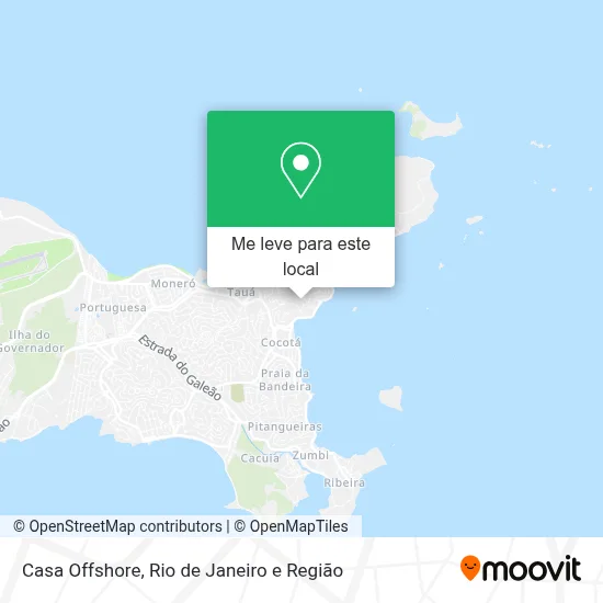 Casa Offshore mapa