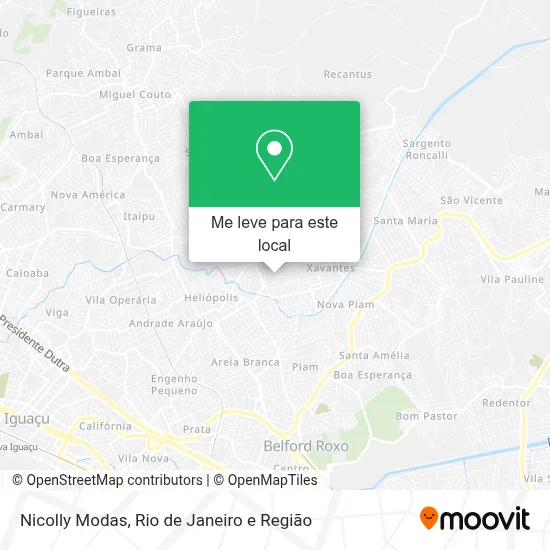 Nicolly Modas mapa