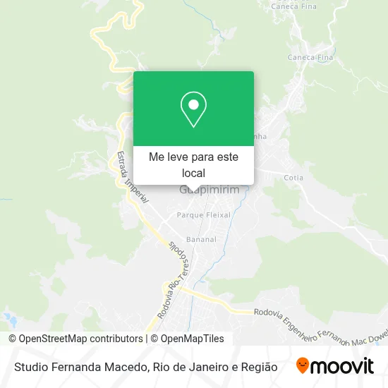 Studio Fernanda Macedo mapa