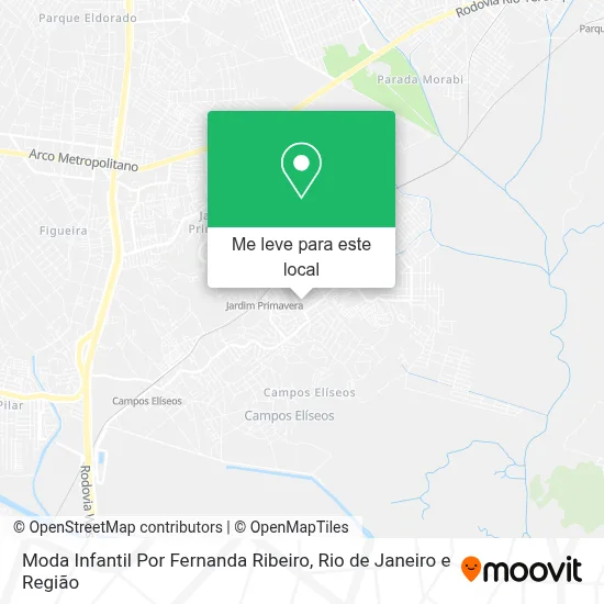 Moda Infantil Por Fernanda Ribeiro mapa