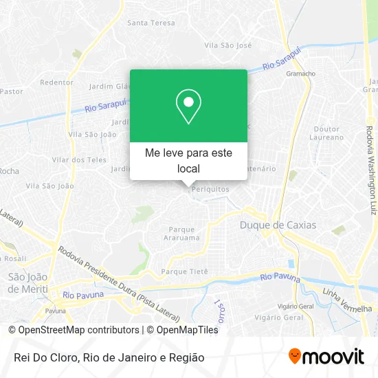 Rei Do Cloro mapa