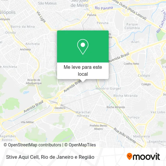 Stive Aqui Cell mapa
