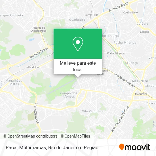 Racar Multimarcas mapa