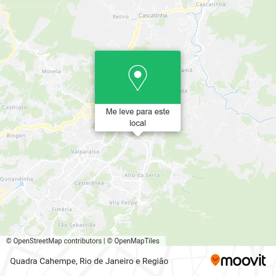 Quadra Cahempe mapa