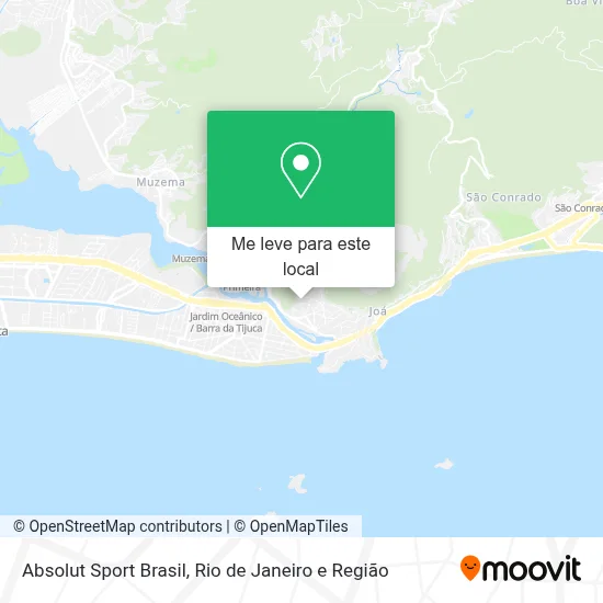 Absolut Sport Brasil mapa