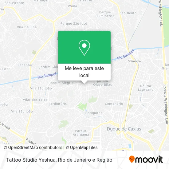 Tattoo Studio Yeshua mapa