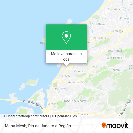 Mana Mesh mapa