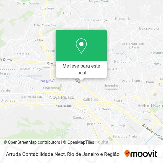 Arruda Contabilidade Next mapa