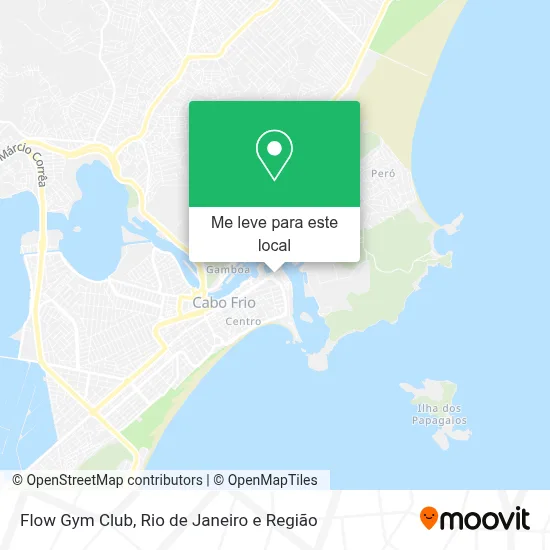 Flow Gym Club mapa