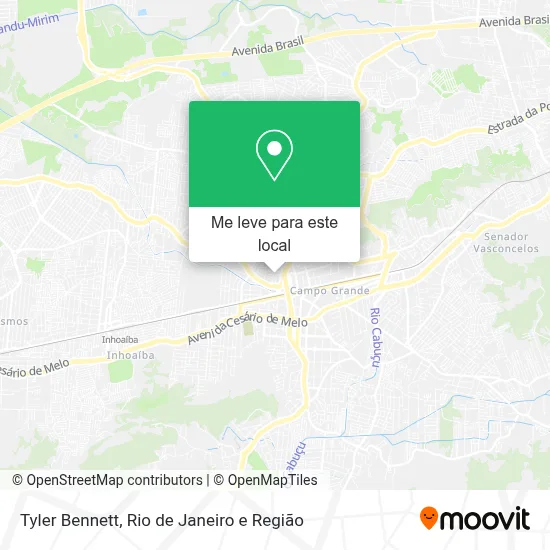 Tyler Bennett mapa