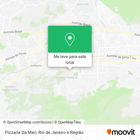 Pizzaria Da Mari mapa