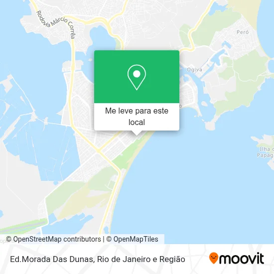 Ed.Morada Das Dunas mapa