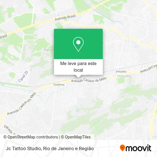 Jc Tattoo Studio mapa