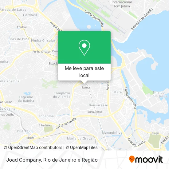 Joad Company mapa