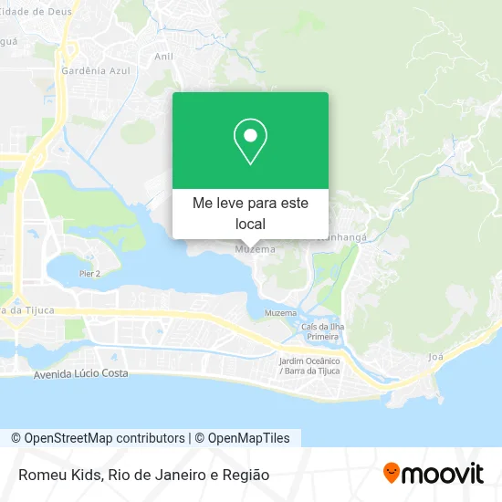Romeu Kids mapa