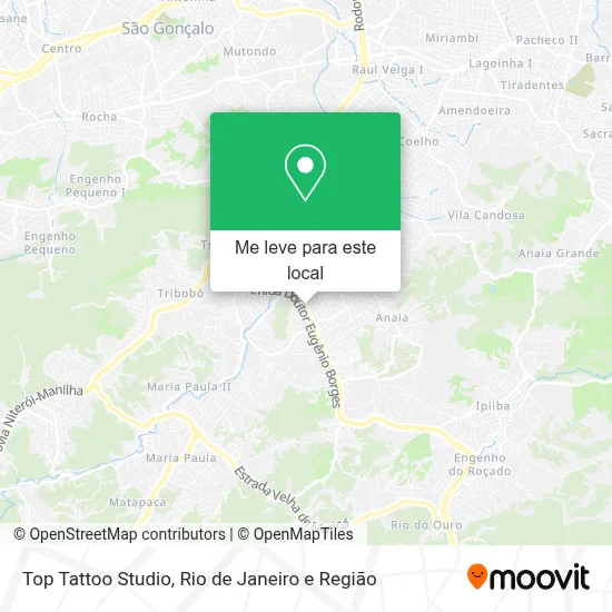 Top Tattoo Studio mapa
