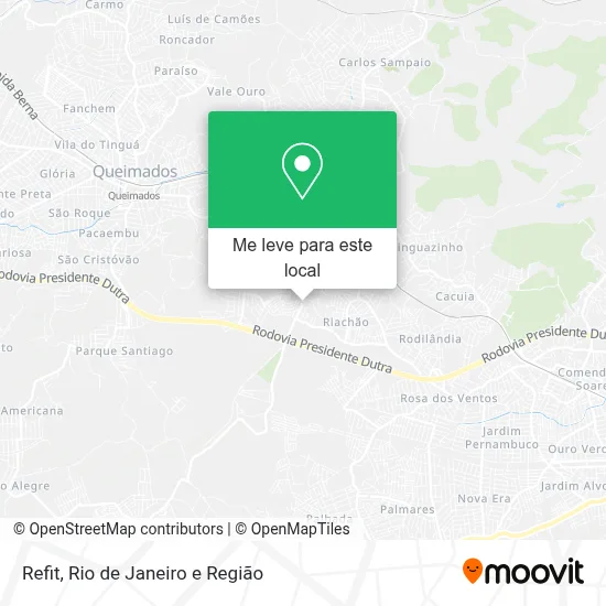Refit mapa