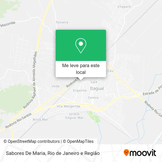 Sabores De Maria mapa