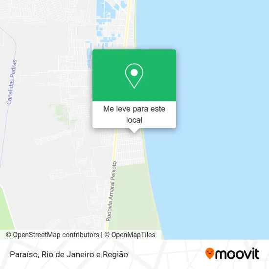 Paraíso mapa