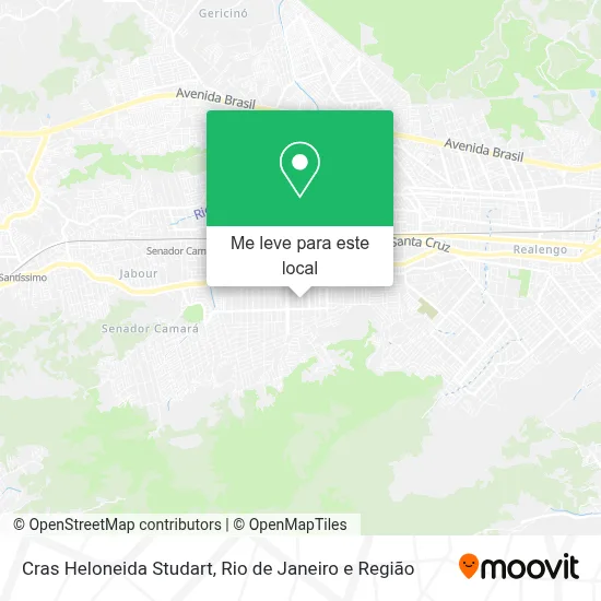 Cras Heloneida Studart mapa