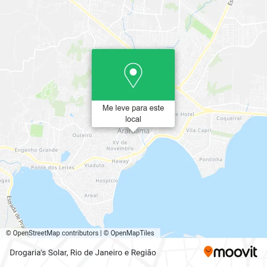 Drogaria's Solar mapa