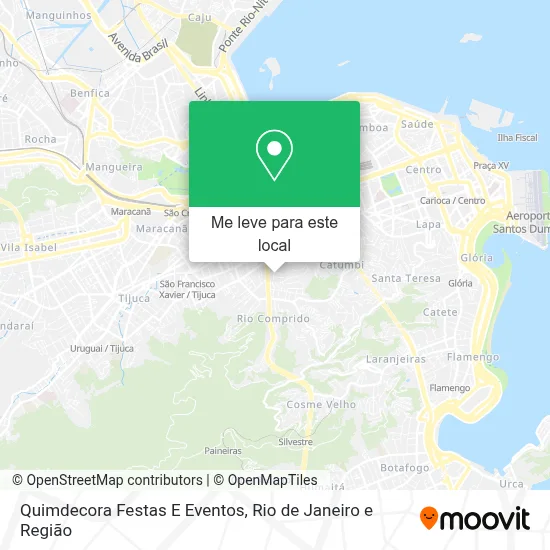 Quimdecora Festas E Eventos mapa