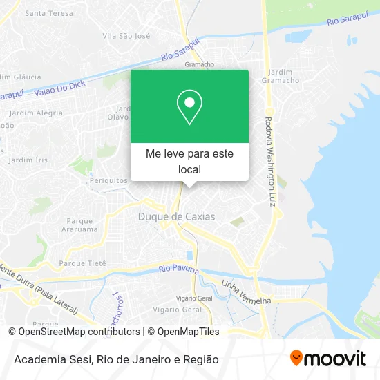 Academia Sesi mapa