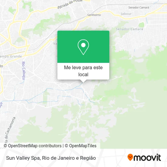 Sun Valley Spa mapa