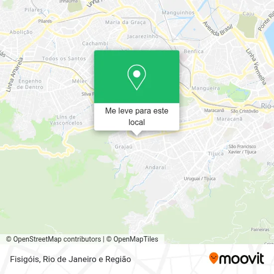 Fisigóis mapa