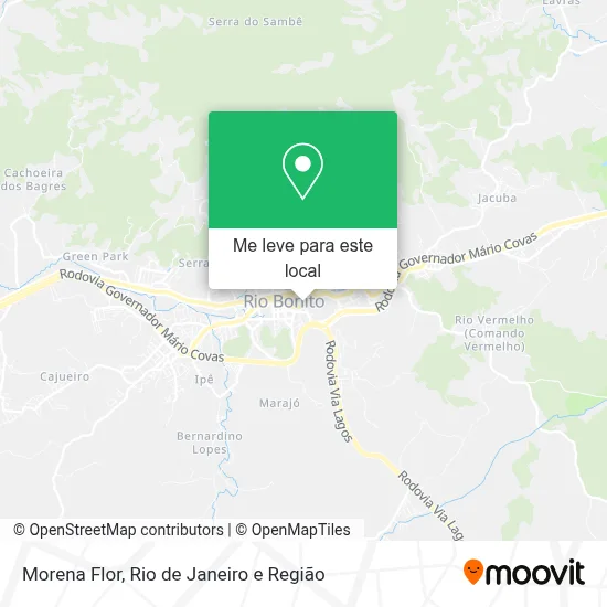 Morena Flor mapa