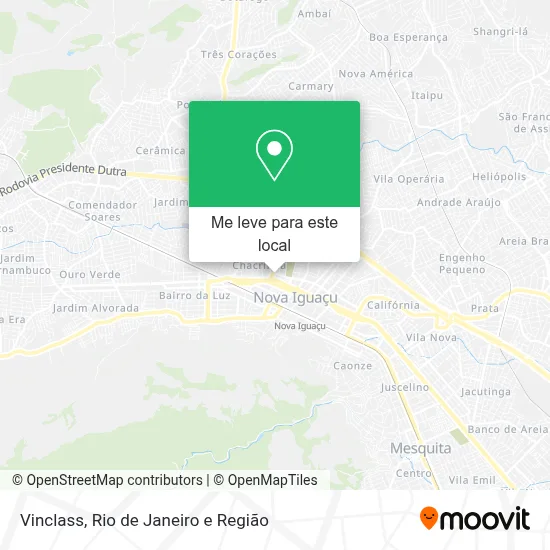 Vinclass mapa