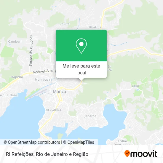 Rl Refeições mapa