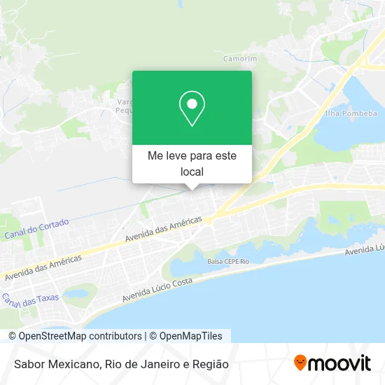 Sabor Mexicano mapa