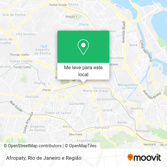 Afropaty mapa