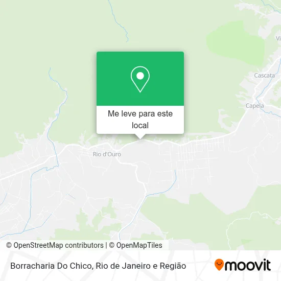 Borracharia Do Chico mapa