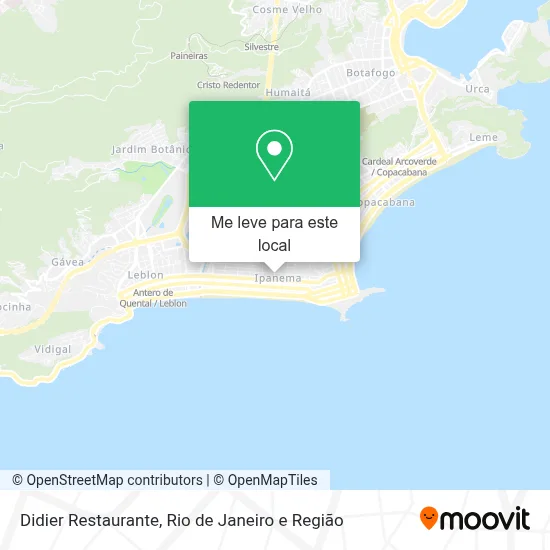 Didier Restaurante mapa