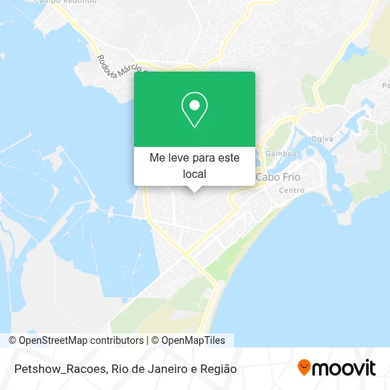 Petshow_Racoes mapa
