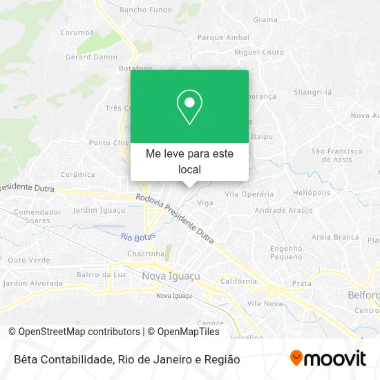 Bêta Contabilidade mapa