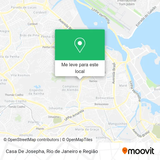 Casa De Josepha mapa
