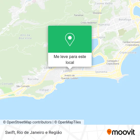 Swift mapa