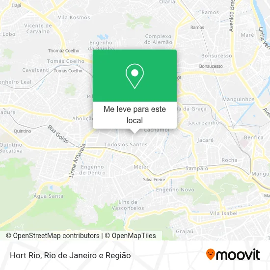 Hort Rio mapa