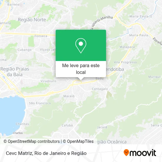 Cevc Matriz mapa