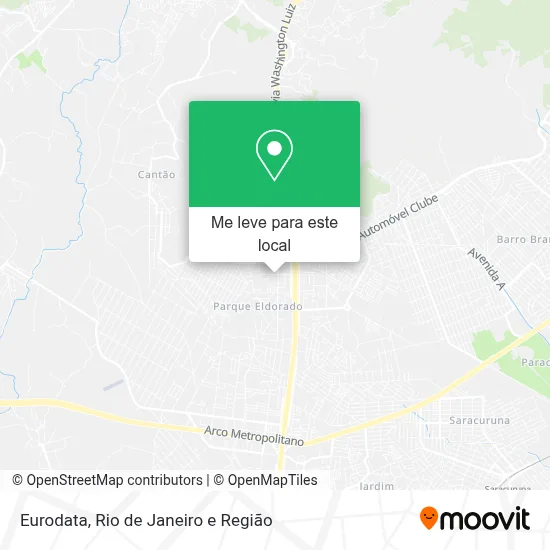 Eurodata mapa